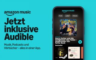 Amazon Music Unlimited: Jetzt jeden Monat 1 Gratis Hörbuch von Audible