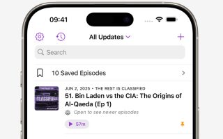 App „Updates“ für iOS: Smarter Podcast-Player ohne Ballast