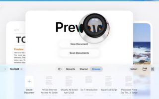 iPadOS 26: Vorschau-App bekommt Easter-Egg mit neuem Design