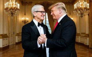 Spenden-Liste: Auch Apple zahlt für Trumps goldenen Ballsaal