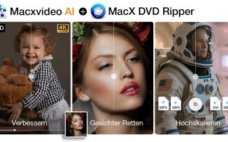 66 % sparen: Stellt alte Videos, Fotos und DVDs mit Macxvideo AI wieder her