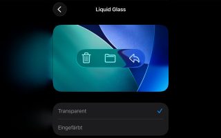 Bye bye Liquid Glass: So könnt Ihr es in iOS 26.1 abschalten