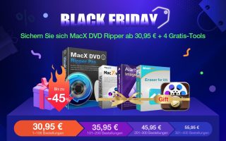 Black Friday: MacX DVD Ripper Pro 30,95 Euro (Lifetime + Bonus)