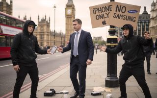 iPhone only! Handy-Diebe in London geben Samsungs zurück