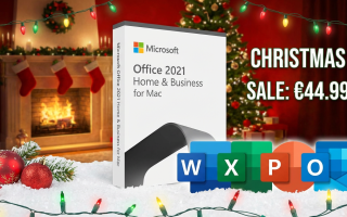 Produktivität schenken: MS Office 2021 für Mac 44,99 € zu Weihnachten