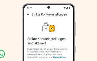 „Strikte Kontoeinstellungen“: Was WhatsApp neu einführt