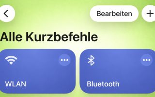 Buttons für WLAN & Bluetooth auf Homescreen legen – so geht’s