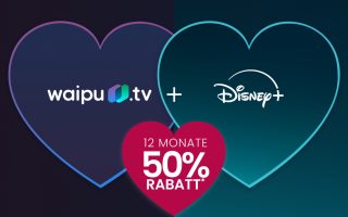 Disney+ mit waipu.tv jetzt kurz zum halben Preis