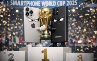 Apple und Samsung: Gemeinsame Smartphone-Weltmeister 2025