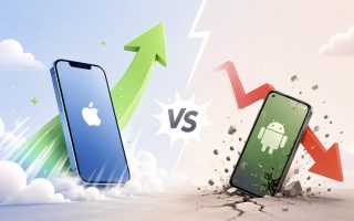 Smartphone-Krise: iPhone hält sich gut, Android schmiert ab