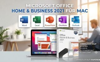 1x zahlen, Microsoft Office 2021 für Mac lebenslang – unter 50 €