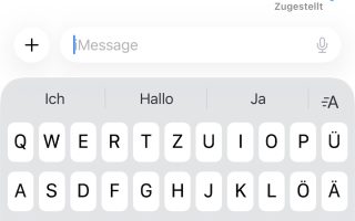 iOS 27: Sprachnachricht-Button lässt sich ausblenden