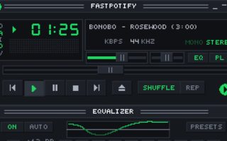 Fastpotify: Freier Spotify-Musik-Player neu mit Winamp-Skins