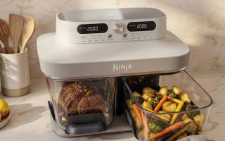 Ninja Crispi DualZone: Airfryer mit zwei Garzonen jetzt erhältlich