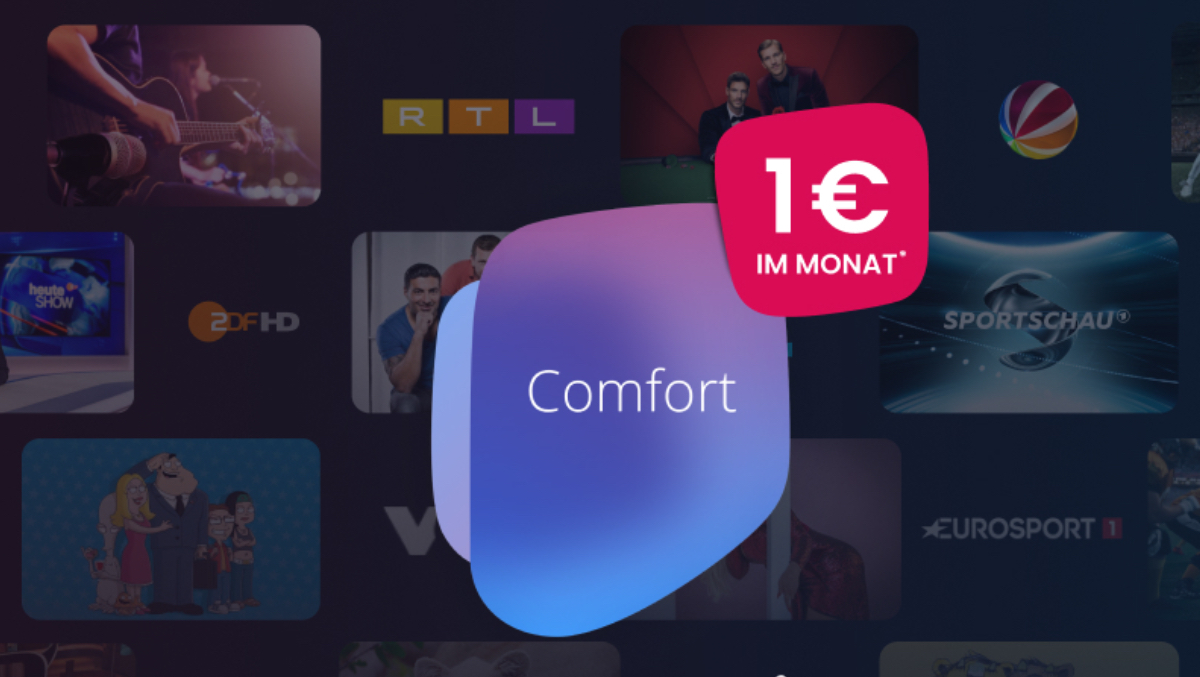 TV-Streaming nur 1 €/monatlich