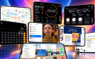 So sehen Apples eigene Apps auf dem iPhone Duo aus