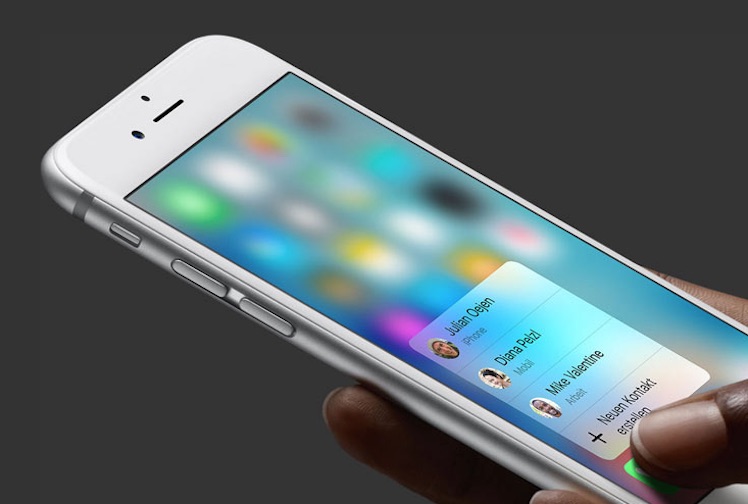 Neue iPhones schon ab diesem Jahr ohne 3D Touch?