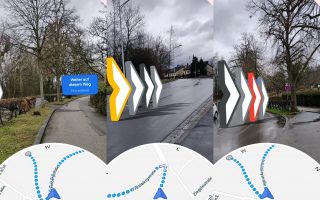 Google Maps: Local Guides dürfen AR-Navigation testen