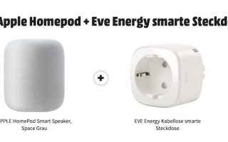 HomePod nur 288 Euro und Eve Energy gratis dazu – plus Deals bei iPhone, iPad, Mac, Sonos