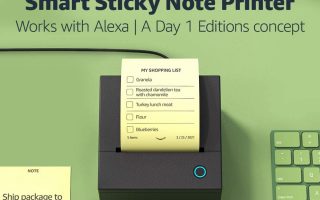 Notizzettel-Drucker mit Alexa-Anbindung