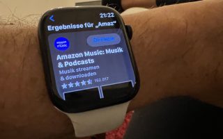 Amazon Music nach Update auch auf der Apple Watch verfügbar