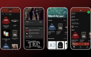 Spotify integriert Merchandising-Store in die App