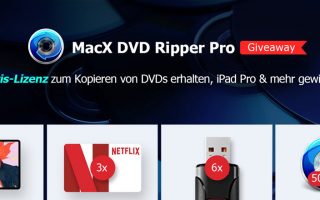 Dank MacX DVD Ripper Pro schnell am Mac DVDs konvertieren (mit iPad-Giveaway)