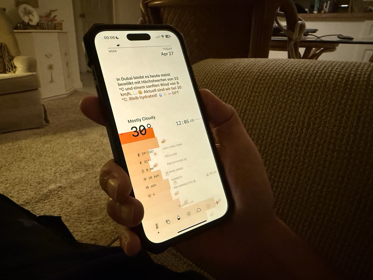 Lume GPT: Stylische und präzise Wetter-App mit KI