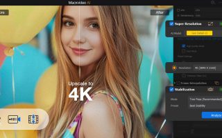 Komprimierte und minderwertige Videos auf dem Mac verbessern