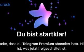 Angetestet: das Premium-Abo von Telegram