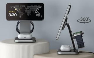 Jetzt auch in Deutschland: Faltbare Qi2 Ladestationen von Satechi