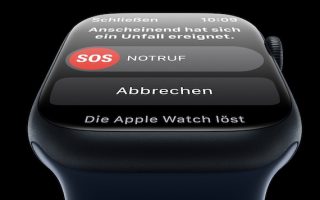 USA: Apple Watch ruft Notruf nach Autounfall