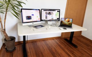 Aufgebaut und ausprobiert: Maidesite T2 Pro Max Stehschreibtisch