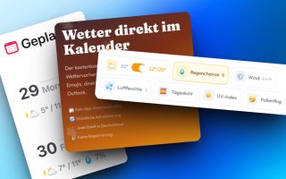 Neues Tool „Wetter in Kalender“: So integriert ihr Vorhersagen
