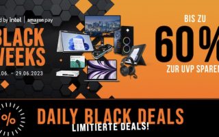 Notebooksbilliger: Nur noch für kurze Zeit viele Angebote bei den Black Weeks